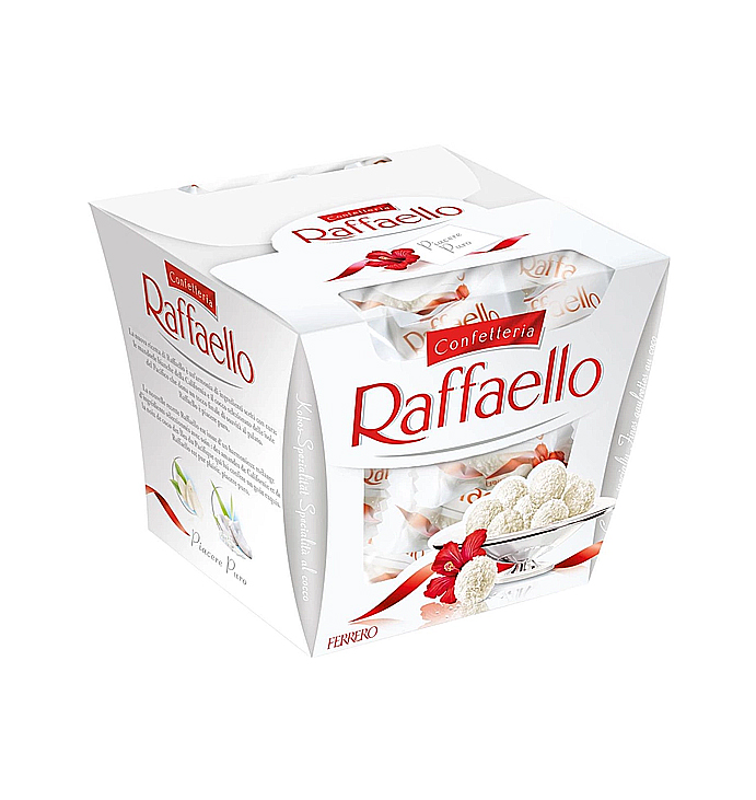 Цукерки Raffaello Ferrero, 150 г, Італія large popup