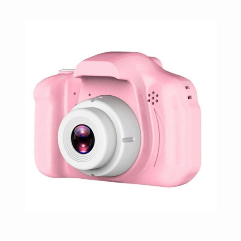 Фотоапарат дитячий Children's Digital Camera X-200, рожевий (7011) thumbnail popup