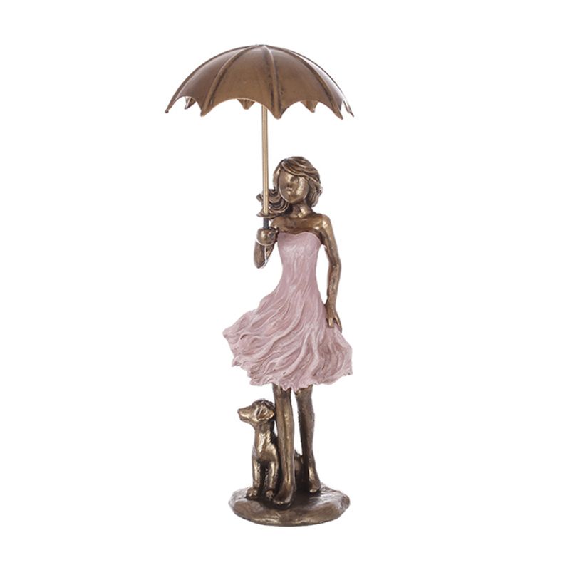 Декоративна статуетка Дівчинка із парасолькою thumbnail popup