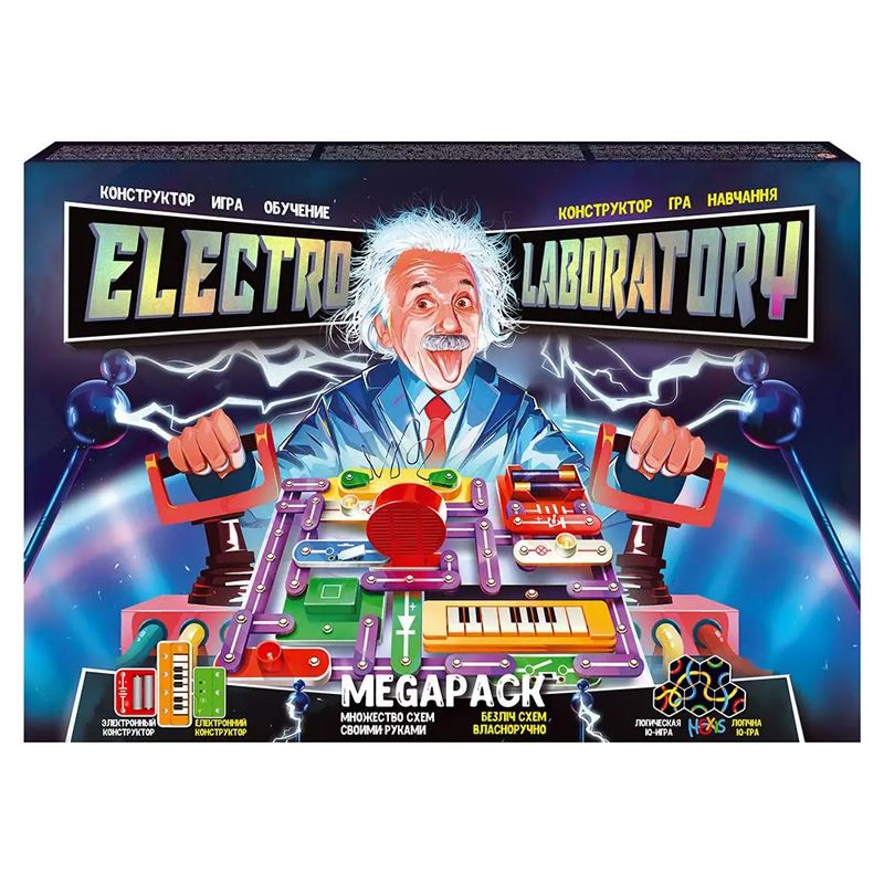 Електронний конструктор 'Electro Laboratory. Megapack' (ELab-01-04) thumbnail popup