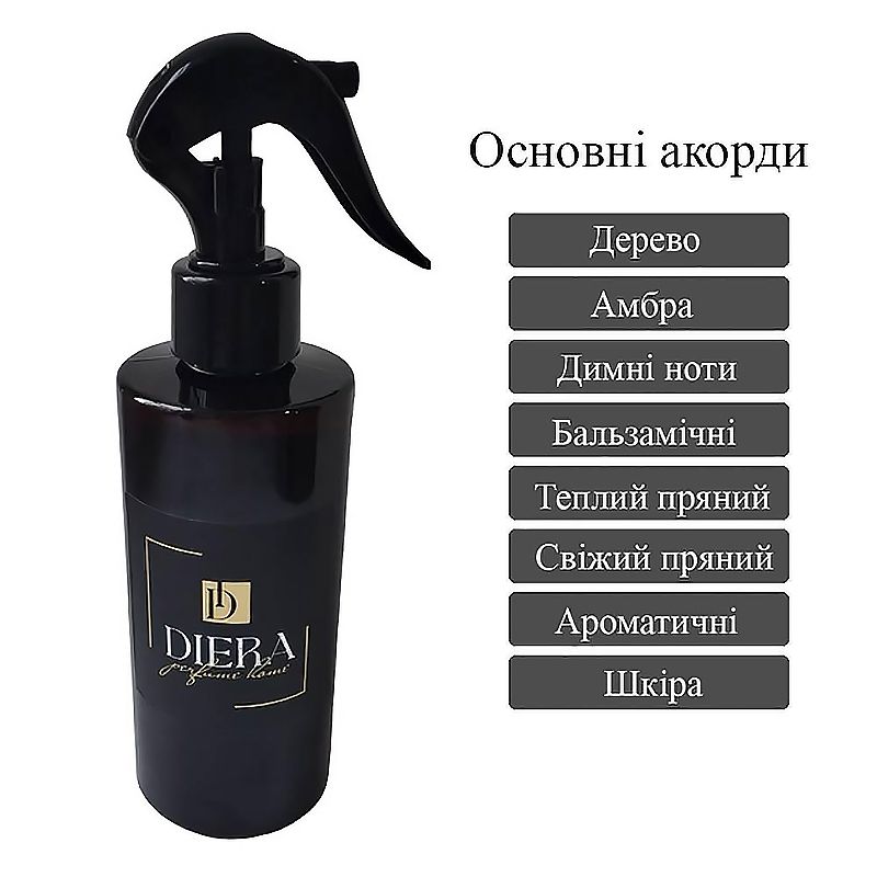 Cпрей парфумований універсальний для дому Diera perfume home №3, 300 мл. - 187349 thumbnail popup