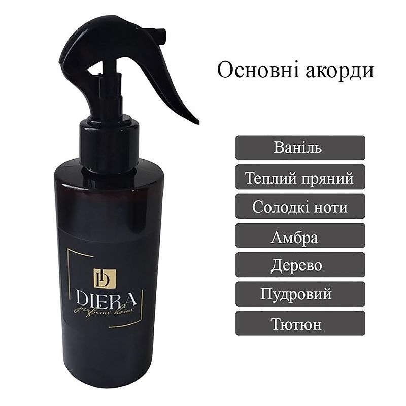 Cпрей парфумований універсальний для дому Diera perfume home №7, 300 мл. - 187370 thumbnail popup