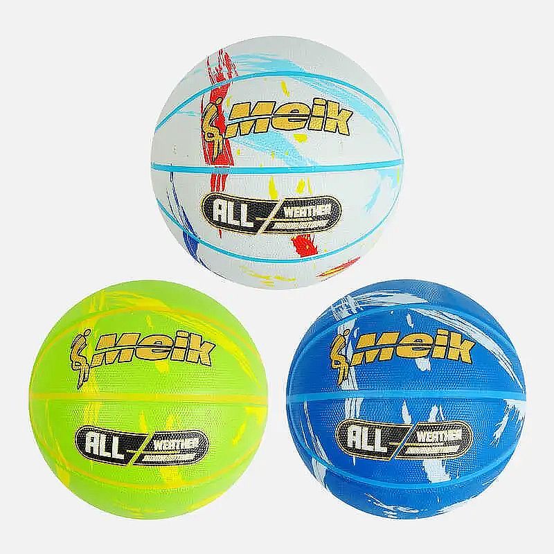 М`яч баскетбольний, вага 550 грам, матеріал PVC, розмір №7 (C56005) - 166066 thumbnail popup