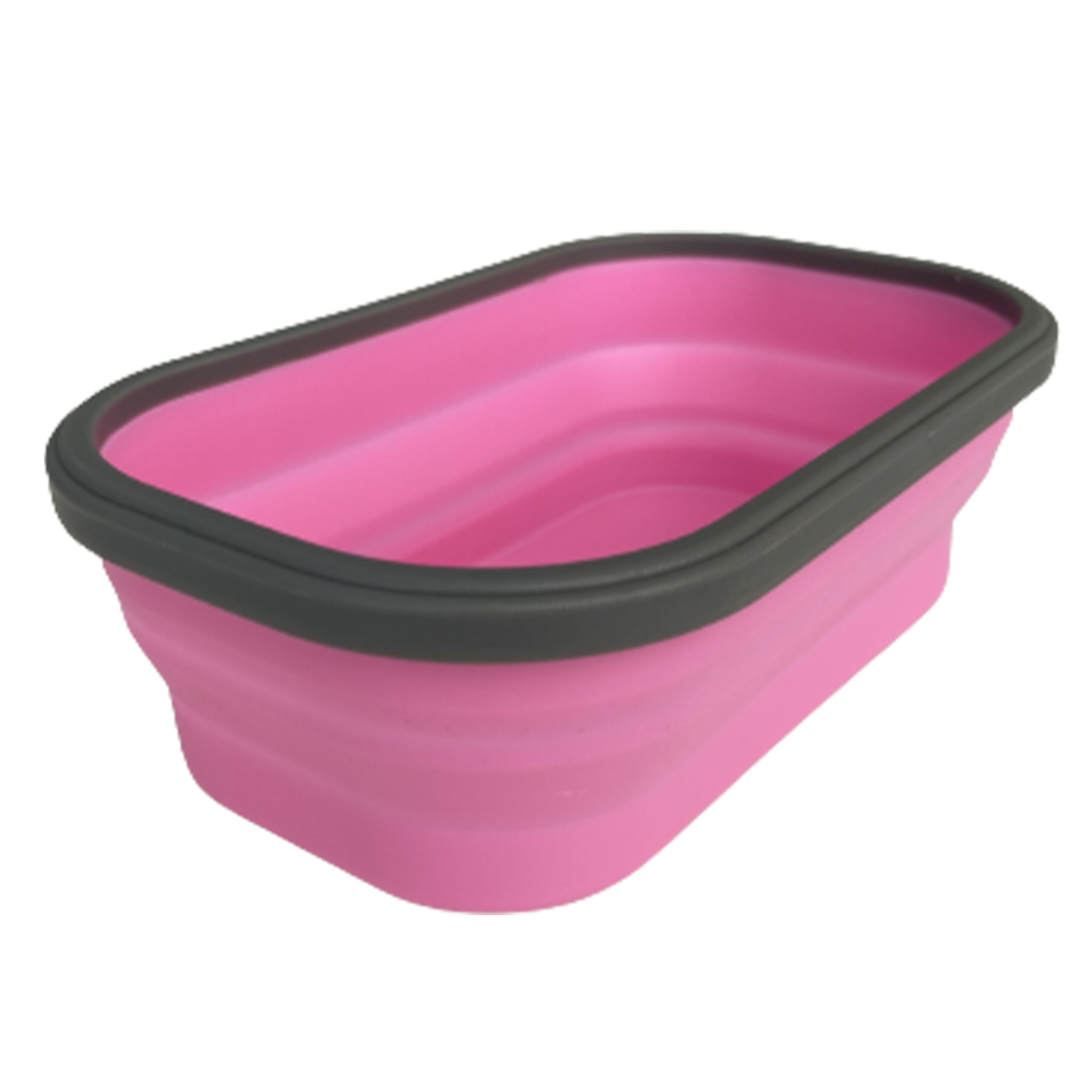 Ланч-бокс для їжі Frico силіконовий рожевий, 800 мл (FRU-383) - 25076 thumbnail popup