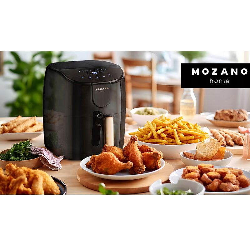 Аерофритюрниця Mozano Active Fryer AGD/FRY/01 Gold 1500W 4L thumbnail popup