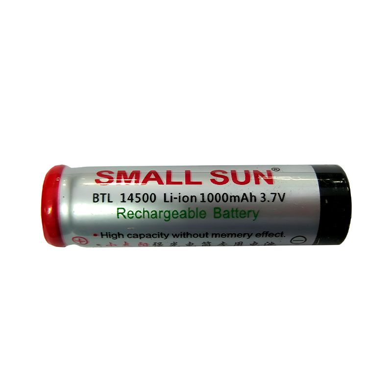 Аккумулятор 14500 Small Sun 1000mAh 4,2V Li-ion
 thumbnail popup
