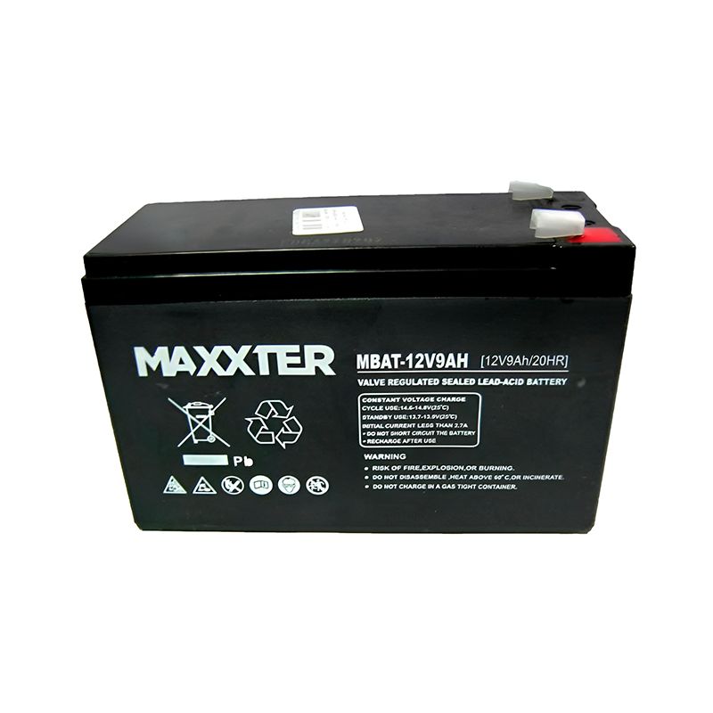Аккумулятор свинцово-кислотный Maxxter MBAT-12V9,0Ah (12V,9,0Ah)
 thumbnail popup