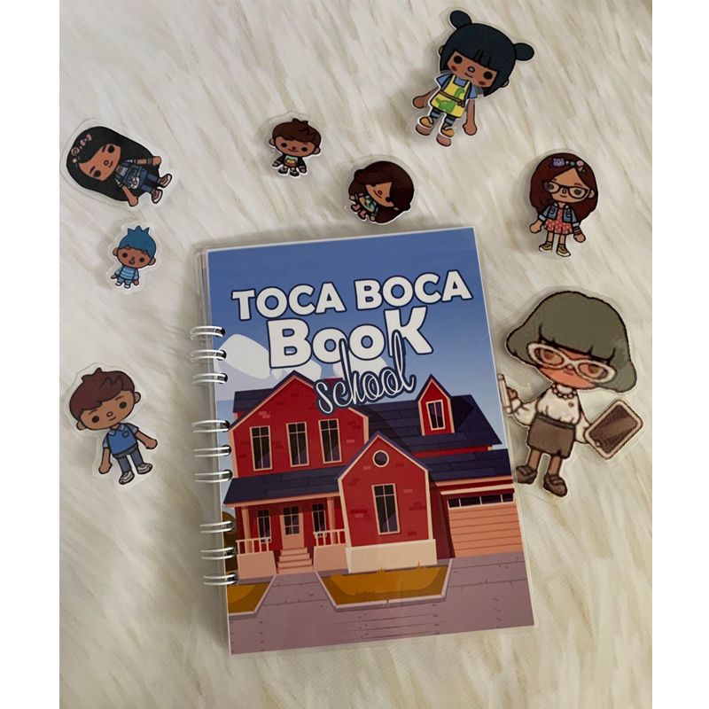 Альбом на липучках 'Toca Boca School' (RTBS1)  thumbnail popup