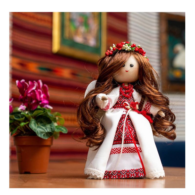 Лялечка 'Український Янгол' ручної роботи, 32 см (31231) - 48490 thumbnail popup