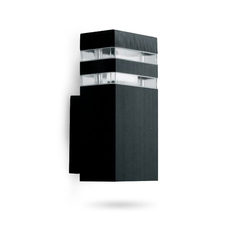 Архітектурний світильник у чорному каркасі на 1 лампочку thumbnail popup
