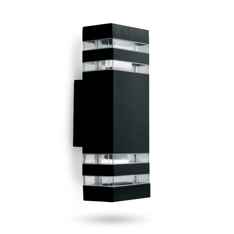 Архітектурний світильник у чорному каркасі на 2 лампочки thumbnail popup