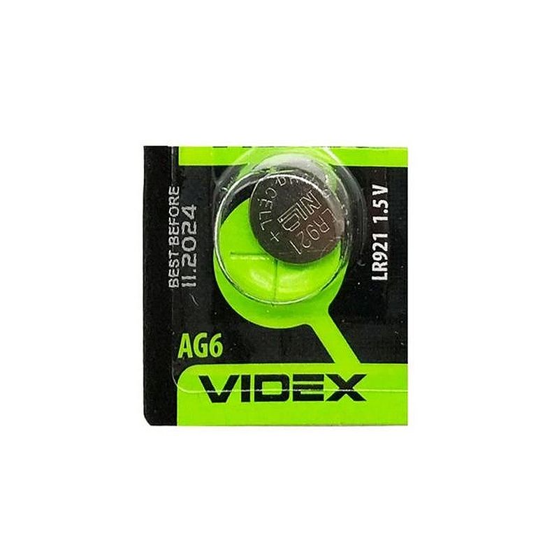 Батарейка Videx AG 6 (LR921) 1шт. thumbnail popup
