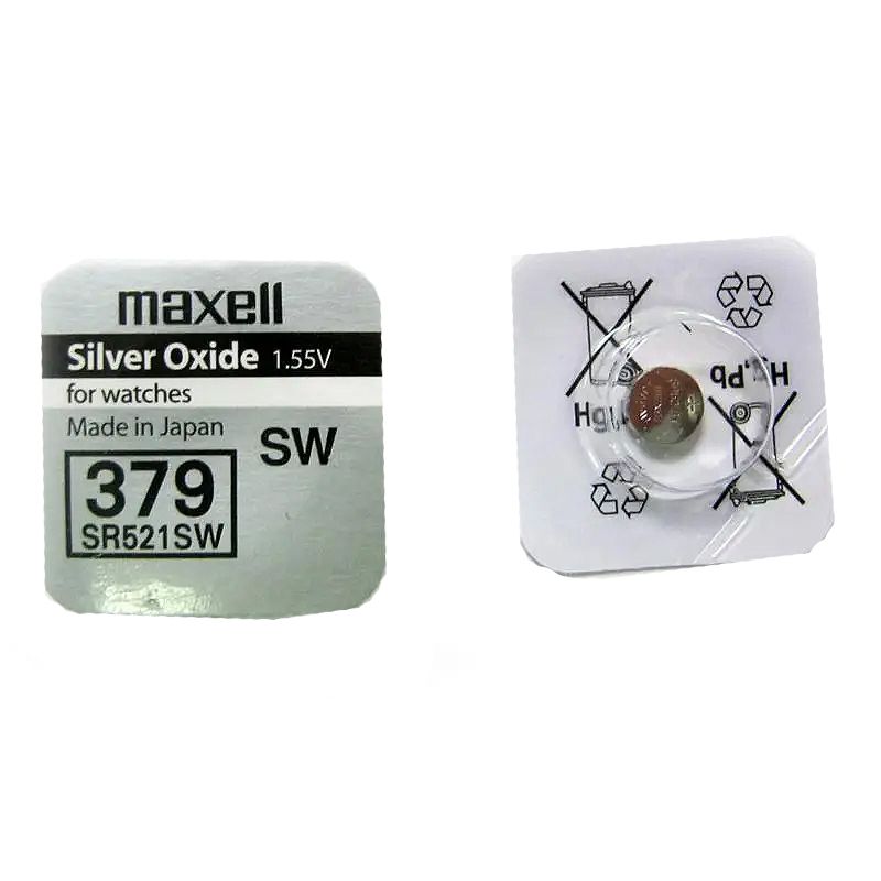 Батарейка Maxell AG0 SR521SW (379) 1шт thumbnail popup