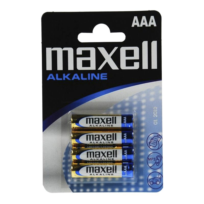 Батарейка LR03 Maxell , 1шт (блістер по 4шт) AAA thumbnail popup