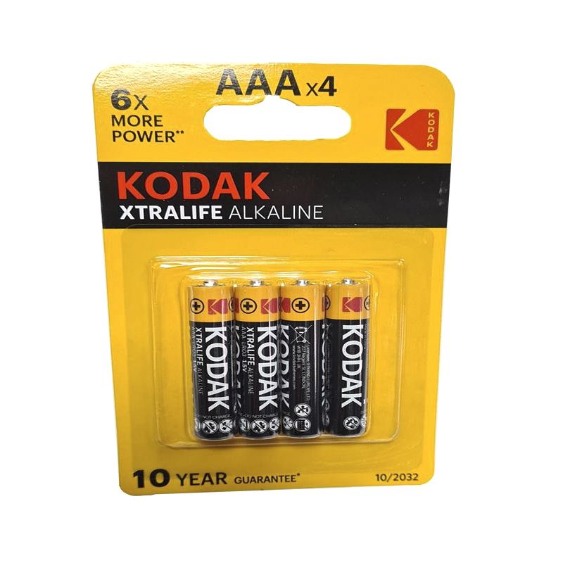 Батарейка LR03 Kodak Xtralife, 1шт (tray по 4шт) AAA thumbnail popup