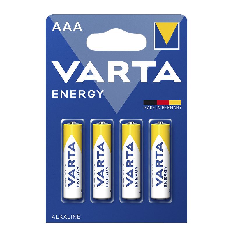Батарейка LR03 Varta Energy , 1шт (блистер по 4шт) AAA thumbnail popup