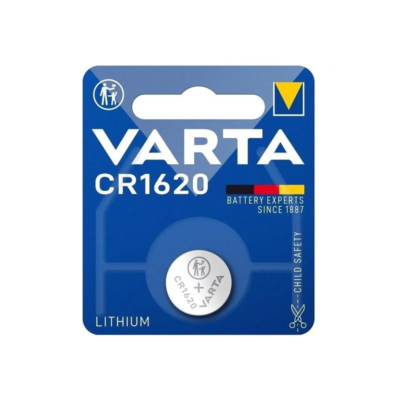 Батарейка Varta CR1620 Lithium 3V 1шт. thumbnail popup