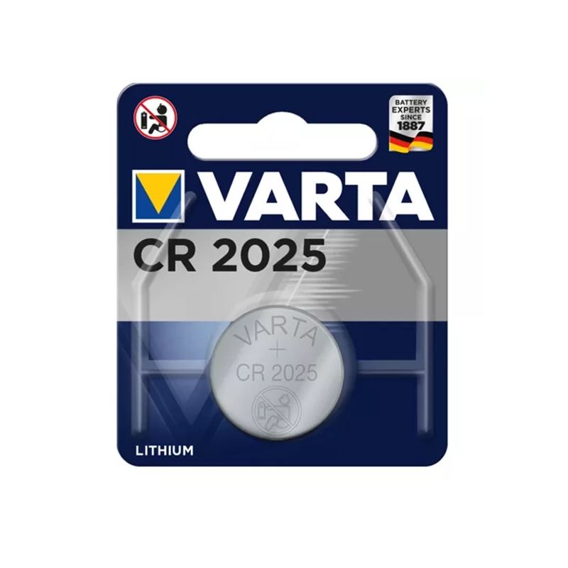 Батарейка Varta CR2025 Lithium 3V 1шт. thumbnail popup