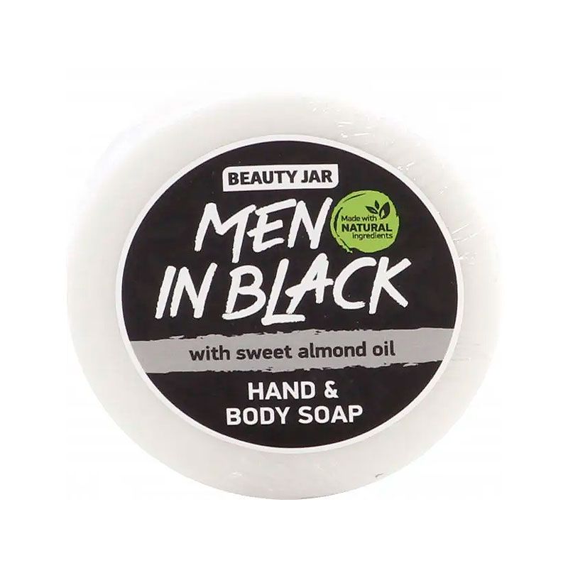 Beauty Jar Мило чоловіче для рук і тіла Men In Black 80 гр thumbnail popup