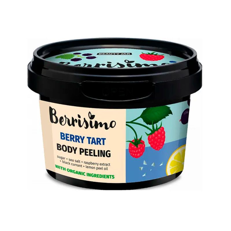 Beauty Jar Скраб для тіла цукрово-соляний Berry Tart 350 г thumbnail popup