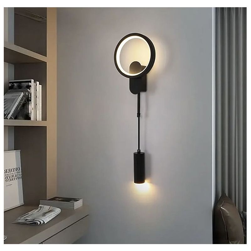Сучасний світильник із двома елементами освітлення thumbnail popup