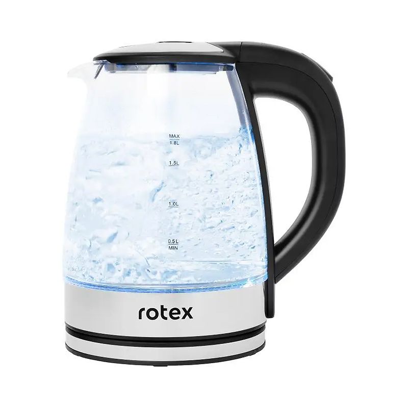 Чайник Rotex RKT91-GS (скло, підсвітка) thumbnail popup
