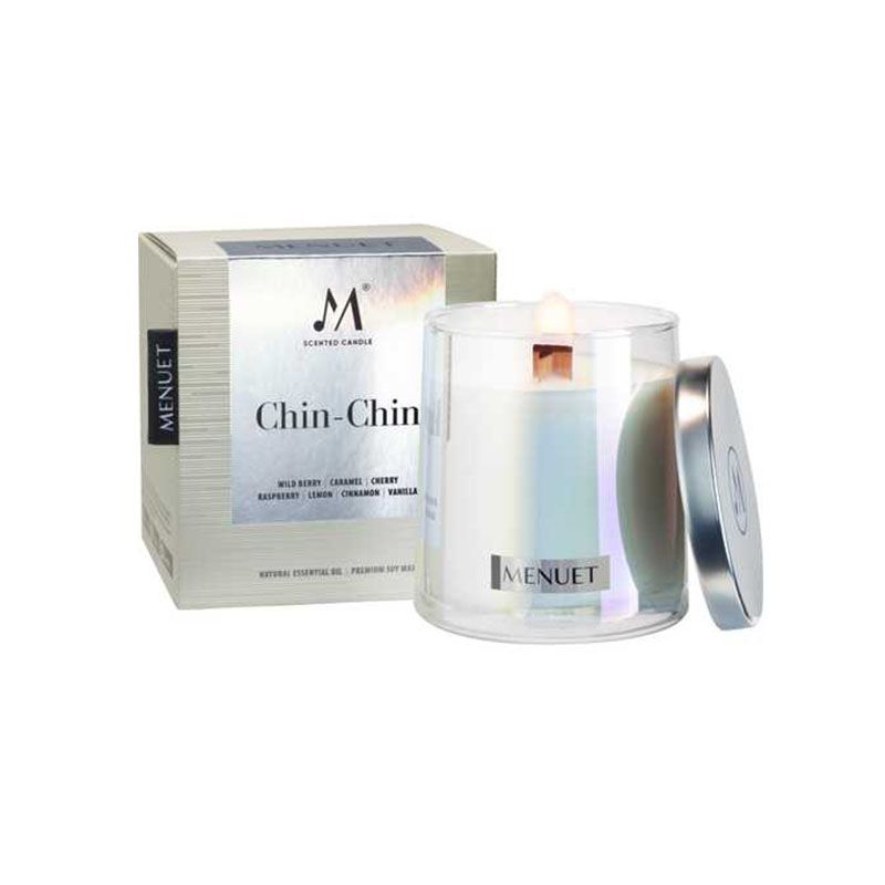 Свічка Menuet, Chin-Chin, ароматична, 100% натуральний склад / ручна робота (M1014) thumbnail popup