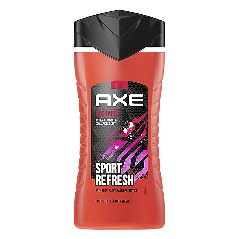 Чоловічий гель для душу Axe Recharge Sport Refresher 250 мл thumbnail popup
