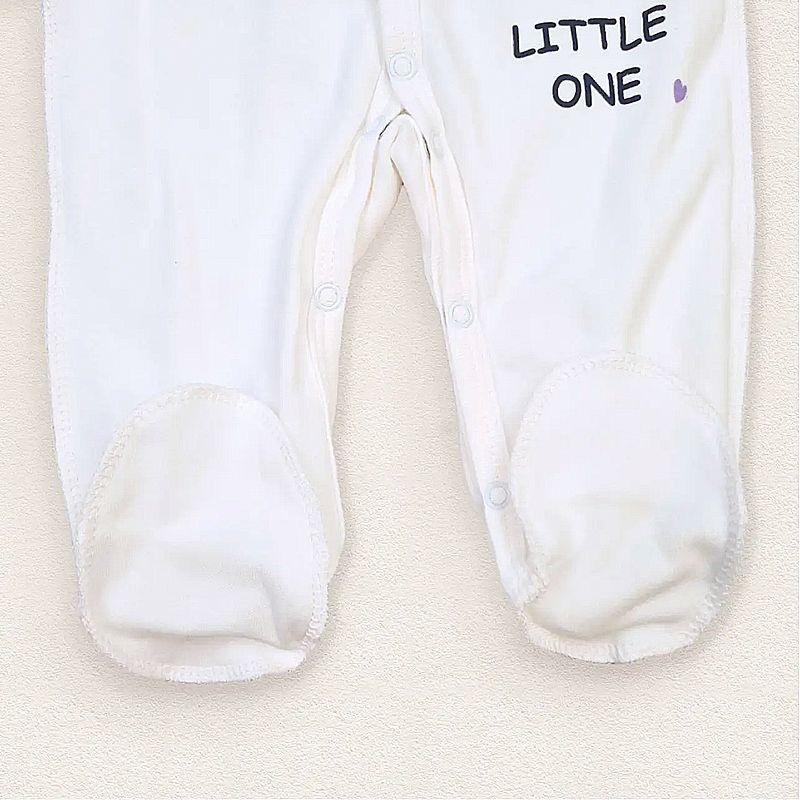 Чоловічок Dexter's для новонародженого на кнопках "Слоник little one", молочний, 62 см (d913сл-мл) thumbnail popup