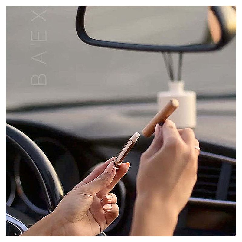 Дифузор для парфумів в автомобіль Baex Capsuley 2 мл Матоване золото та аромат Oriental Light thumbnail popup