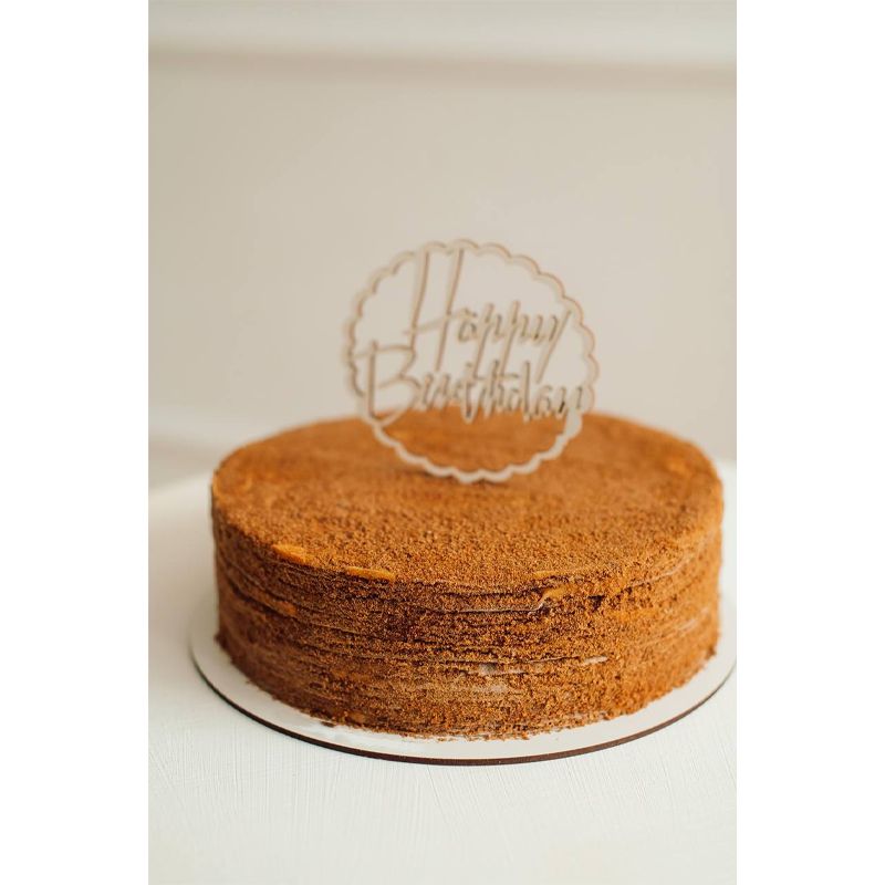 Експрес-торт медовий, шоколадний, 500 г., 10 коржів (834715) thumbnail popup