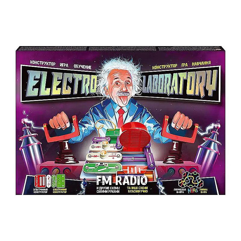 Електронний конструктор 'Electro Laboratory. FM Radio' (ELab-01-01)
 thumbnail popup