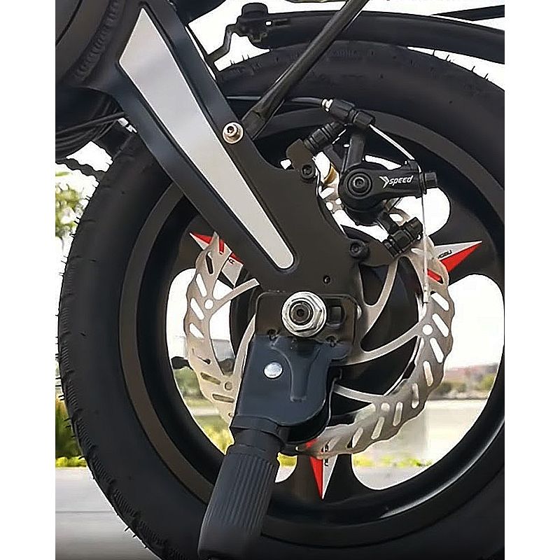 Електровелосипед Zhengbu D8 Matt Series Black thumbnail popup