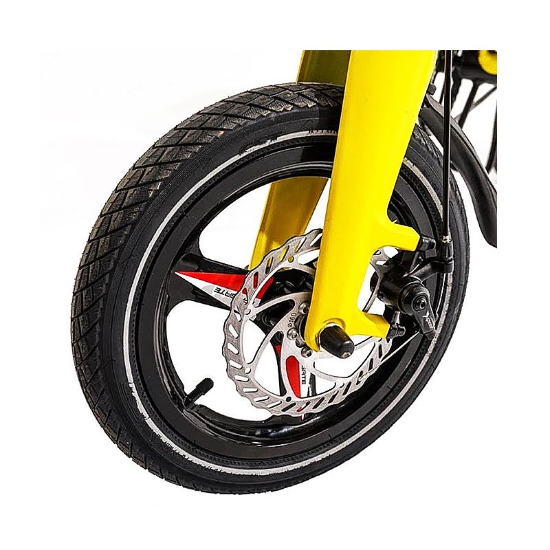 Електровелосипед Zhengbu D8 Matt Series Yellow thumbnail popup