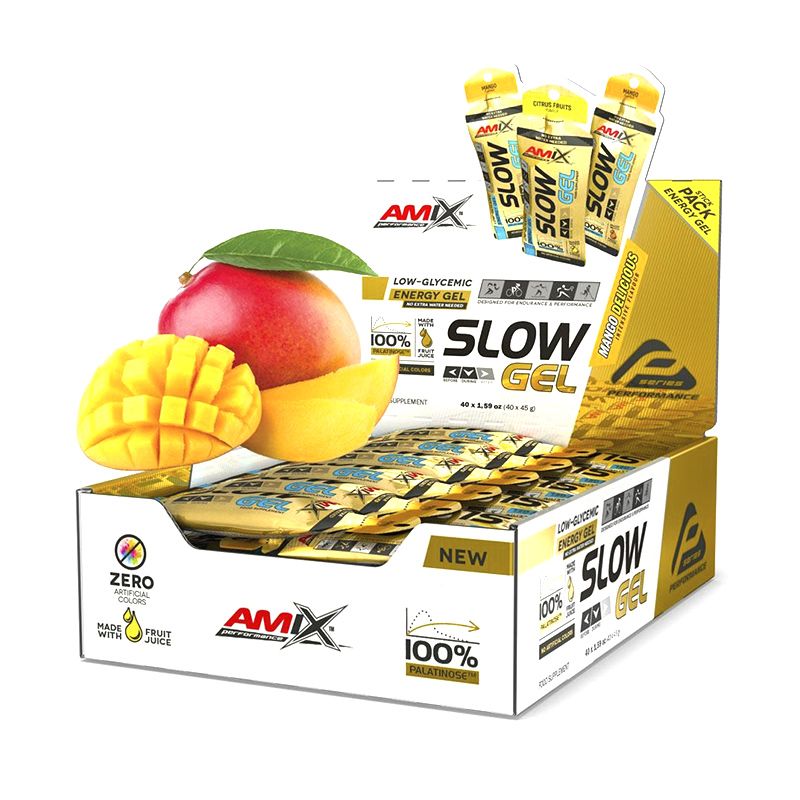 Енергетик Amix Nutrition Performance Amix SLOW Gel 45g (Mango) thumbnail popup