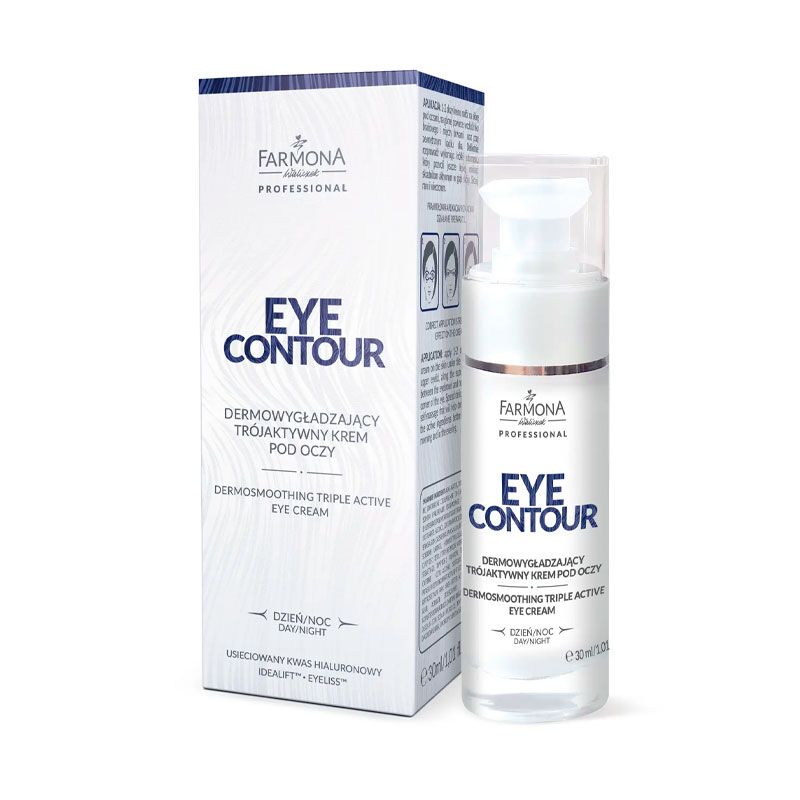 Eye Contour Дермо-розгладжувальний потрійний активний крем навколо очей 30 мл thumbnail popup