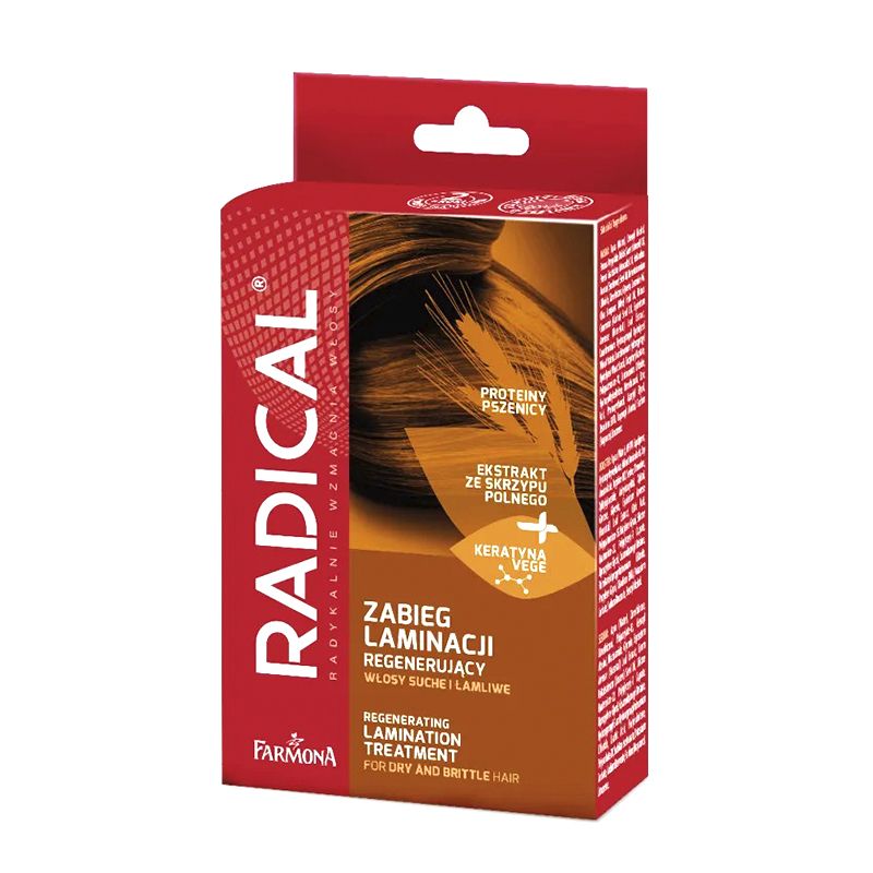 Farmona Radical Регенеруючий комплекс для ламінування волосся 15 мл+15 мл+5 мл thumbnail popup