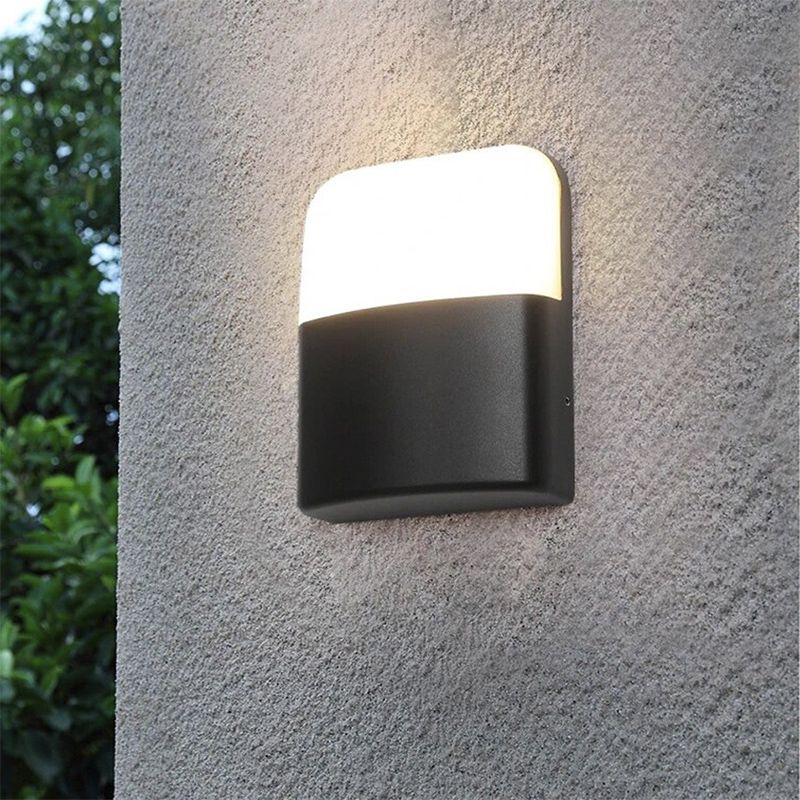 Фасадний світильник прямокутної форми із закругленими кутами thumbnail popup