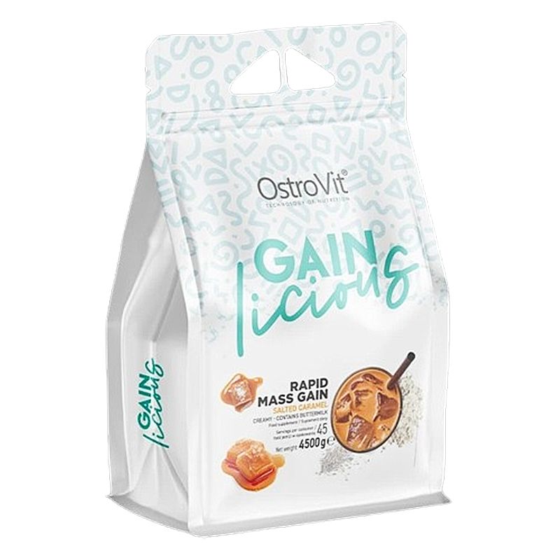 Гейнер OstroVit GAINlicious 4500 g (Salted caramel) thumbnail popup