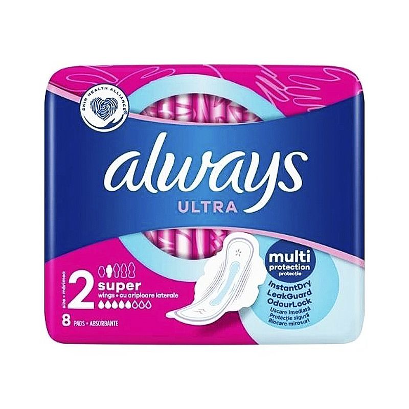 Гігієнічні прокладки Always Maxi Single 5кр 8 шт thumbnail popup