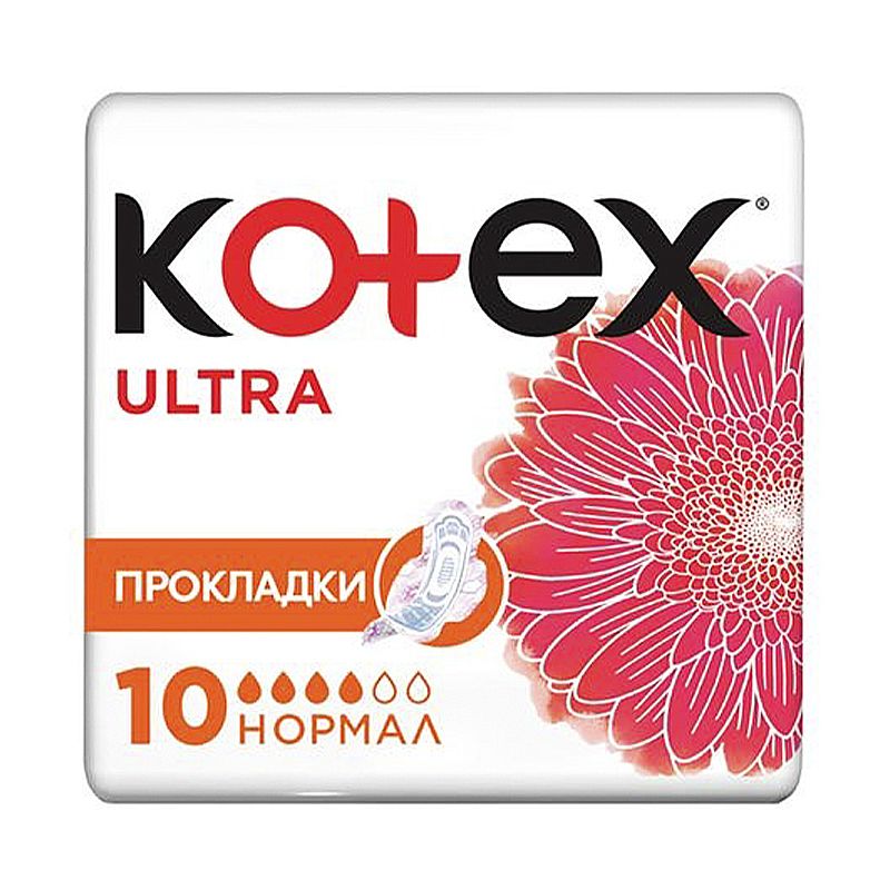 Гігієнічні прокладки Kotex Ultra Normal 10 шт thumbnail popup