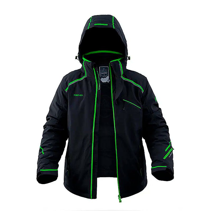 Гірськолижна куртка чоловіча Freever 21636 салатова, р.2XL thumbnail popup