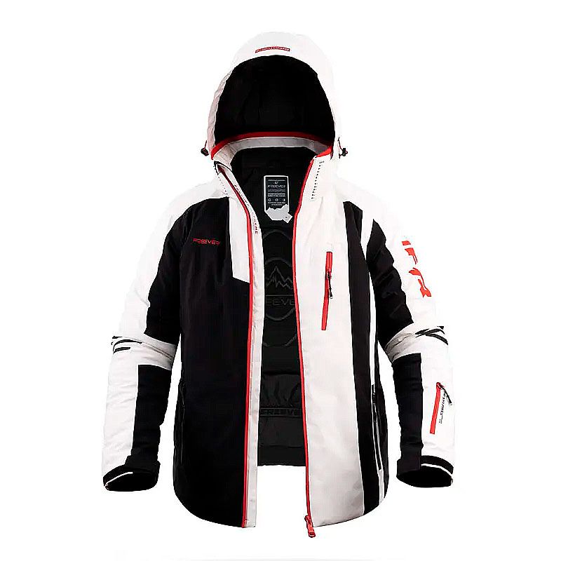 Гірськолижна куртка чоловіча Freever 21637 біла, р.2XL thumbnail popup