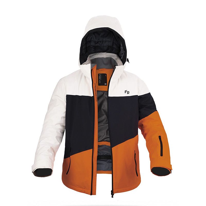 Гірськолижна куртка чоловіча Freever 21721 помаранчева, р.4XL thumbnail popup