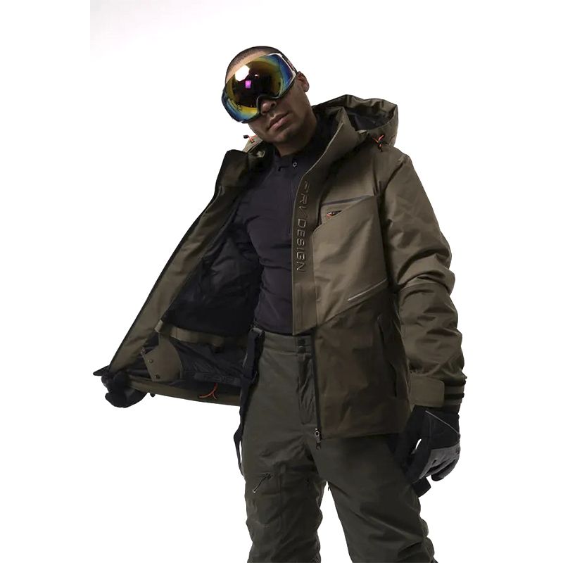 Гірськолижна куртка чоловіча Freever 21786 хакі, р.2XL thumbnail popup
