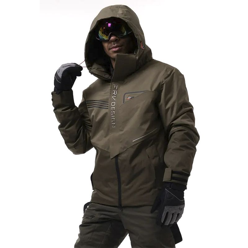 Гірськолижна куртка чоловіча Freever 21786 хакі, р.3XL thumbnail popup