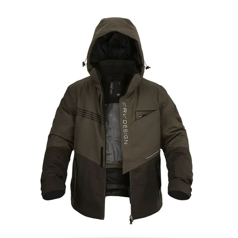Гірськолижна куртка чоловіча Freever 21786 хакі, р.L thumbnail popup
