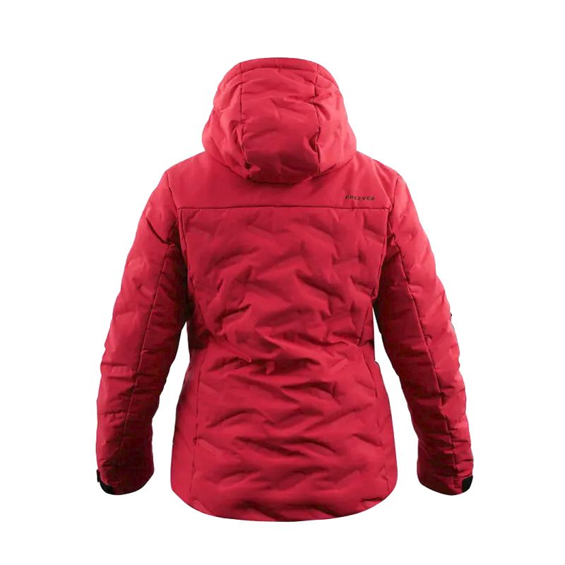 Гірськолижна жіноча куртка Freever 21764 червона, р.M thumbnail popup