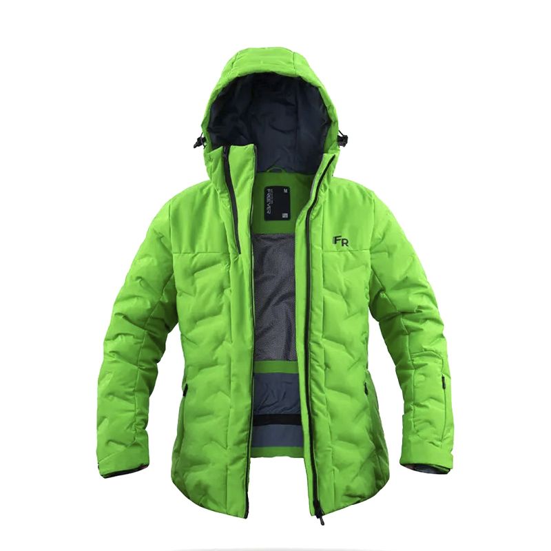 Гірськолижна жіноча куртка Freever 21764 зелена, р.3XL thumbnail popup