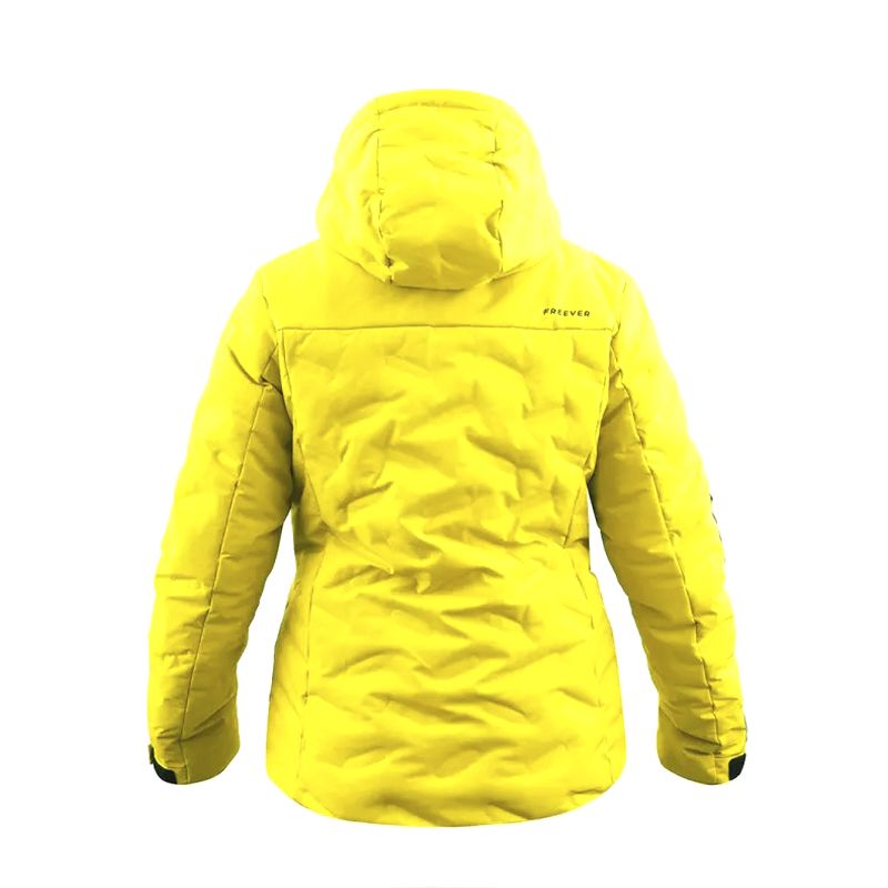 Гірськолижна жіноча куртка Freever 21764 жовта, р.2XL thumbnail popup